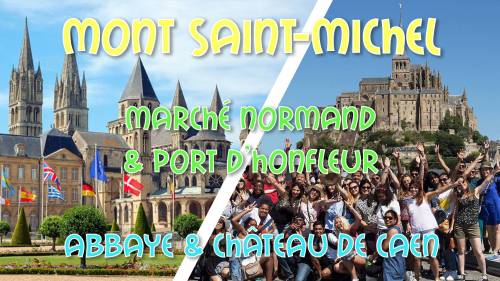 Weekend Mont St-Michel, Honfleur, Deauville & Caen Hotel 3* 95€