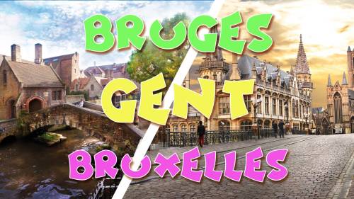 Weekend Bruges & Bruxelles & Ghent 6-7 avril