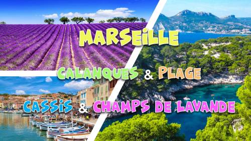 Summer weekend Marseille, Calanques, Champs Lavande, Plage 2019
