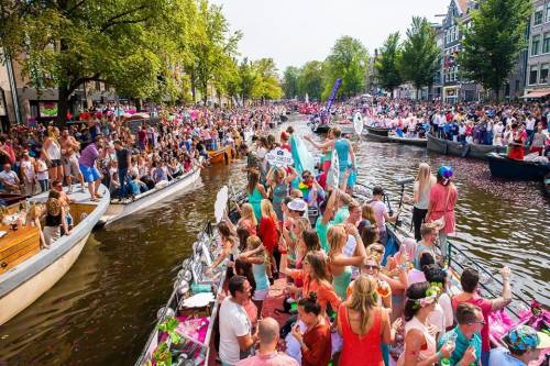 Amsterdam Canal Parade & Street Parties & Gay Pride 2019 - Week-end 3-4 aout
