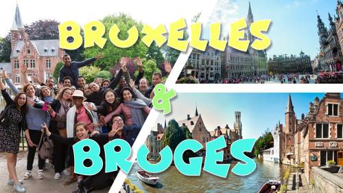 Weekend Bruges & Bruxelles: Flowertime 2019