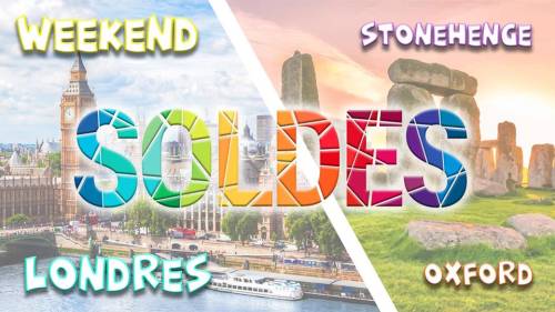 Week-end exceptionnel à Londres (soldes) + Stonehenge & Oxford