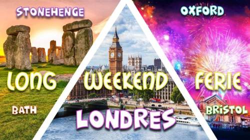 Reporté - Weekend férié Londres, Stonehenge, Bath, Bristol & Oxford 2020