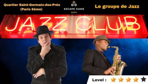 ESCAPE GAME City Tour : Le Groupe de Jazz - seulement 4,95€