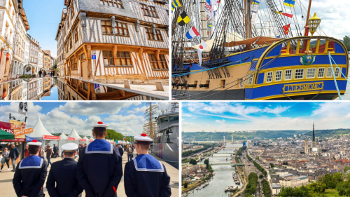 Découverte de Rouen & Armada 2023 - DAY TRIP - 11 juin