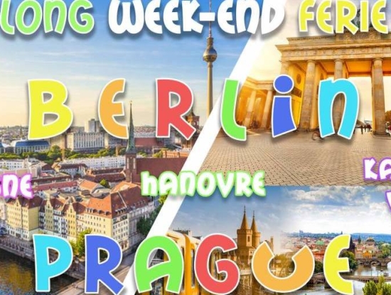 Long weekend férié NOVEMBRE ☼ Berlin & Prague ※ Culture&Fun 2023